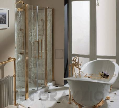 Душевая перегородка Gaia Shower Cabins - porta_battente_con_fisso