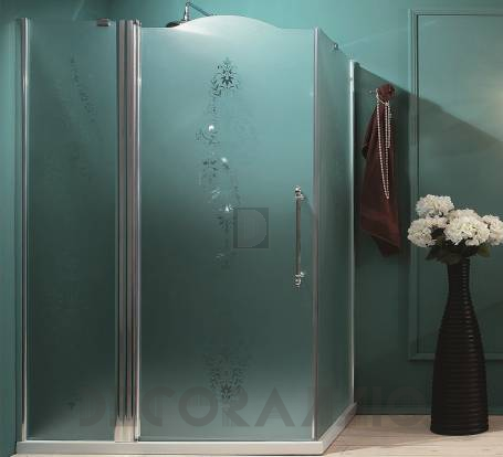 Душевая перегородка Gaia Shower Cabins - box_angolare_con_fisso_in_linea