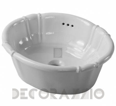 Накладная раковина Gaia Lavabi Ceramica - ALFA_49x40