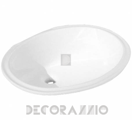 Накладная раковина Gaia Lavabi Ceramica - SOTTOPIANO_56