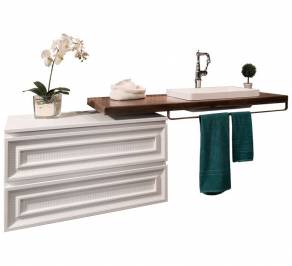 Тумба под умывальник Gaia New Style, binomio_230x55