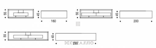 Cattelan Italia Boxer ТВ-аудио стойка - boxer-tv-160