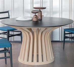 Обеденный стол Cassina 390, 390_lebeau_wood_1
