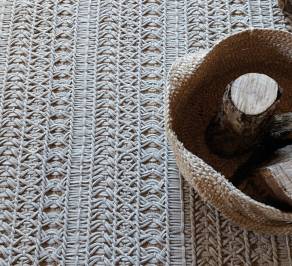 Ковер GAN Felt, knotwork_rug_natural_1