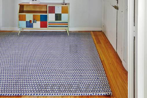 Ковер GAN Felt - naga_rug_blue_1