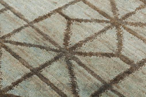 Ковер GAN Hand Knotted - waterkeyn_rug_aqua_1