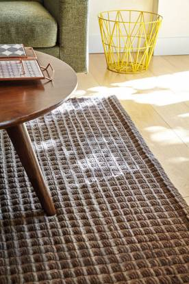 Ковер GAN Hand Loom - 3d_rug_taupe_1