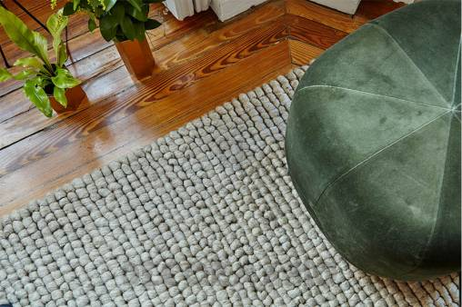 Ковер GAN Hand Loom - hoot_rug_beige_1