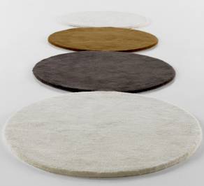 Ковер GAN Hand Tufted, circulos_pasillera_rug_beige_1