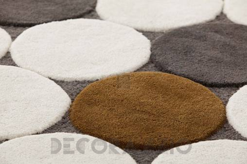 Ковер GAN Hand Tufted - circulos_pasillera_rug_beige_1