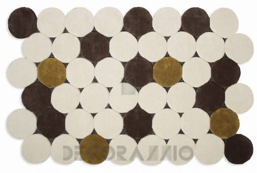 Ковер GAN Hand Tufted - circulos_rug_beige_1