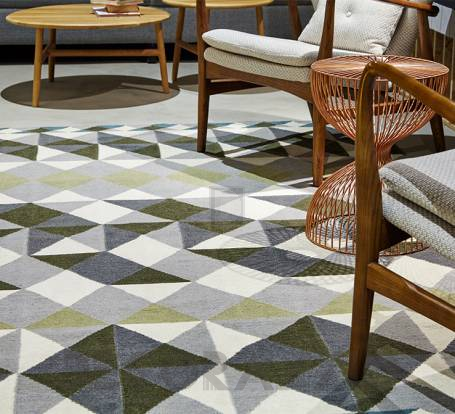 Ковер GAN Hand Tufted - mosaiek_rug_grey_11