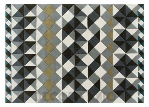 Ковер GAN Hand Tufted - mosaiek_rug_grey_11