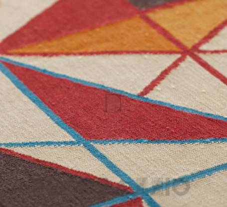 Ковер GAN Kilim - hexa_rectangular_rug_orange_1