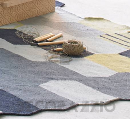 Ковер GAN Kilim - seal_rug_yellow_1