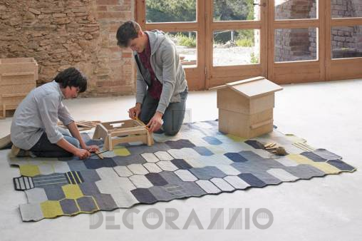Ковер GAN Kilim - seal_rug_yellow_1