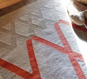 Ковер GAN Kilim, sioux_rug_coral_1