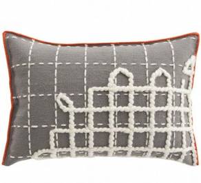Подушка GAN Bandas, bandas_cushion_a_grey