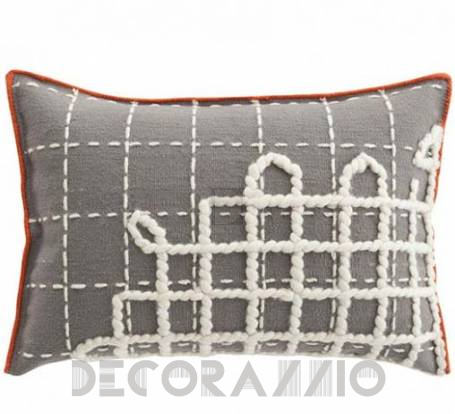 Подушка GAN Bandas - bandas_cushion_a_grey