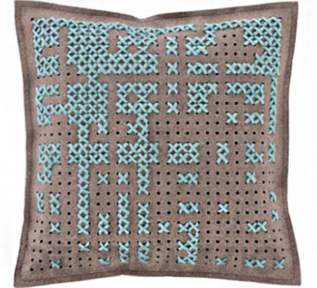 Подушка GAN Canevas - canevas_abstract_cushion_blue