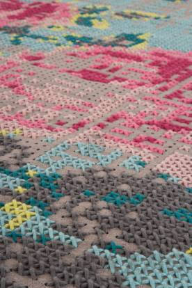 Ковер GAN Canevas - canevas_flowers_rug_colour_2
