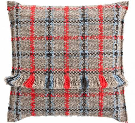 Подушка GAN Garden Layers - gl_big_cushion_tartan_blue
