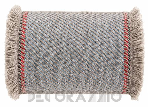 Подушка GAN Garden Layers - gl_big_roll_diagonal_almond-blue