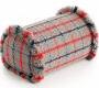 Подушка GAN Garden Layers - gl_big_roll_tartan_blue