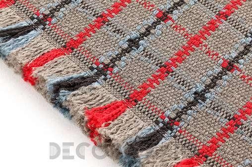 Подушка GAN Garden Layers - gl_big_roll_tartan_blue