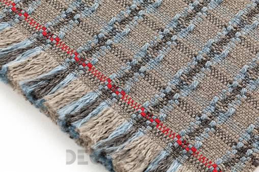 Ковер GAN Garden Layers - gl_rug_checks_blue_200_90