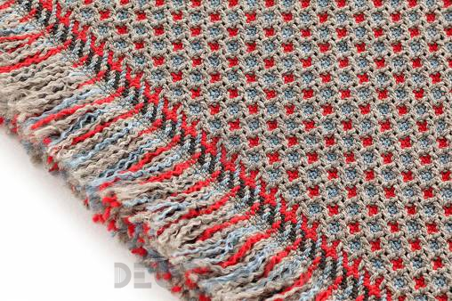 Ковер GAN Garden Layers - gl_rug_gofre_blue_200_90