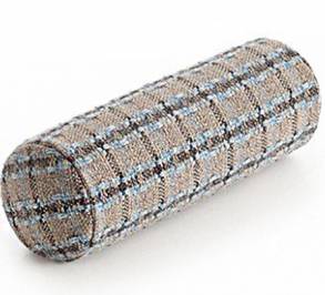 Подушка GAN Garden Layers, gl_small_roll_checks_blue