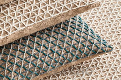Подушка GAN Raw - raw_cushion_blue_70_40