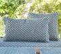Подушка GAN Raw - raw_cushion_blue_70_40