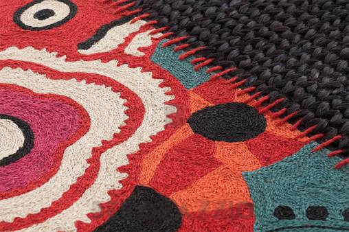 Ковер GAN Rustic Chic - rustic_chic_flower_rug_multi