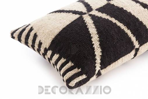 Подушка GAN Rustic Chic - rustic_chic_geo_cushion_black&white