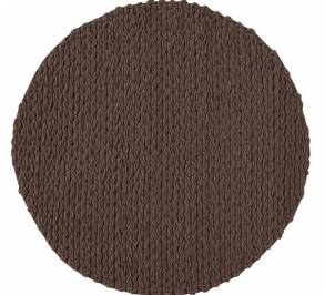 Ковер GAN Trenzas, trenzas_circular_rug_brown