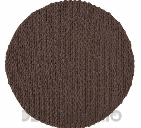 Ковер GAN Trenzas - trenzas_circular_rug_brown