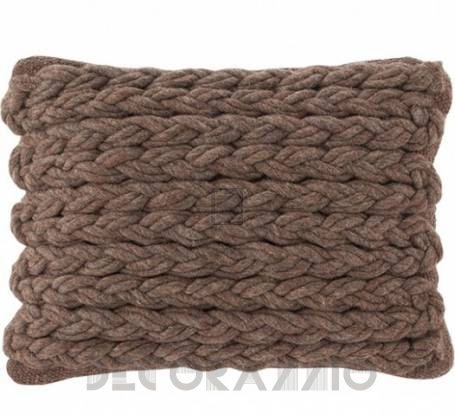 Подушка GAN Trenzas - trenzas_cushion_brown