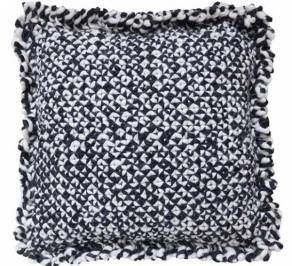 Подушка GAN Waan, waan_cushion_black&white