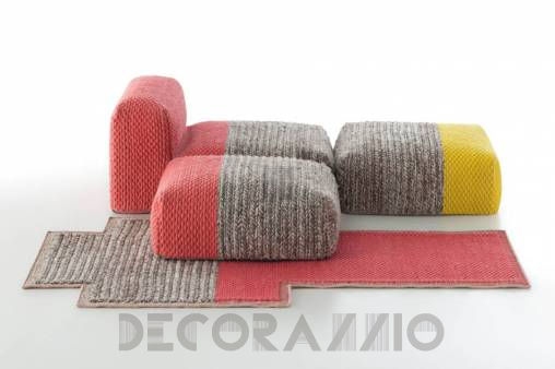 Ковер GAN Mangas Space - mangas_space_plait_rug_coral