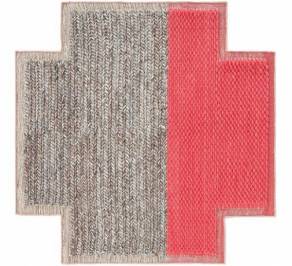Ковер GAN Mangas Space, mangas_space_plait_square_rug_coral