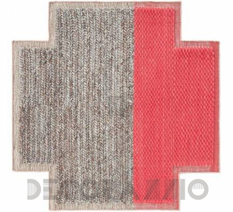Ковер GAN Mangas Space - mangas_space_plait_square_rug_coral