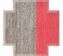 Ковер GAN Mangas Space - mangas_space_plait_square_rug_coral