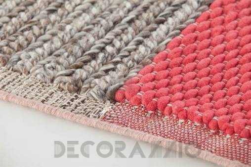 Ковер GAN Mangas Space - mangas_space_plait_square_rug_coral