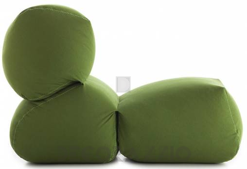 Кресло бескаркасное GAN Grapy - grapy_soft_seat_green_cotton