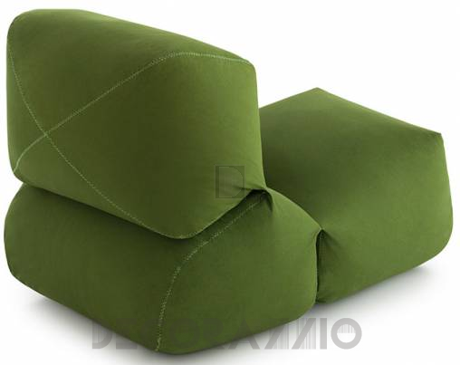 Кресло бескаркасное GAN Grapy - grapy_soft_seat_green_cotton