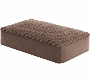 Пуф GAN Trenzas, trenzas_big_pouf_brown