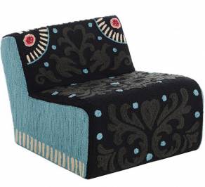 Кресло GAN Goyescas, goyescas_module_black