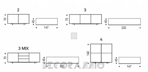 Комод Cattelan Italia Oxford - oxford-sideboards-2